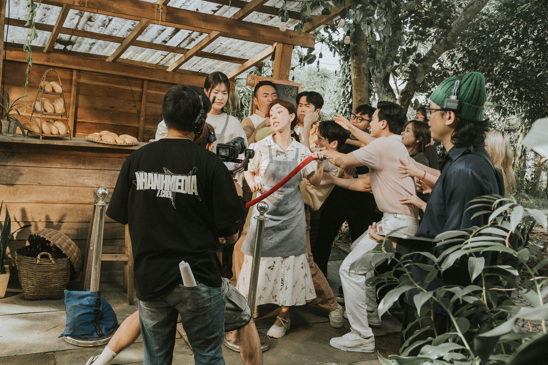 Director on location
